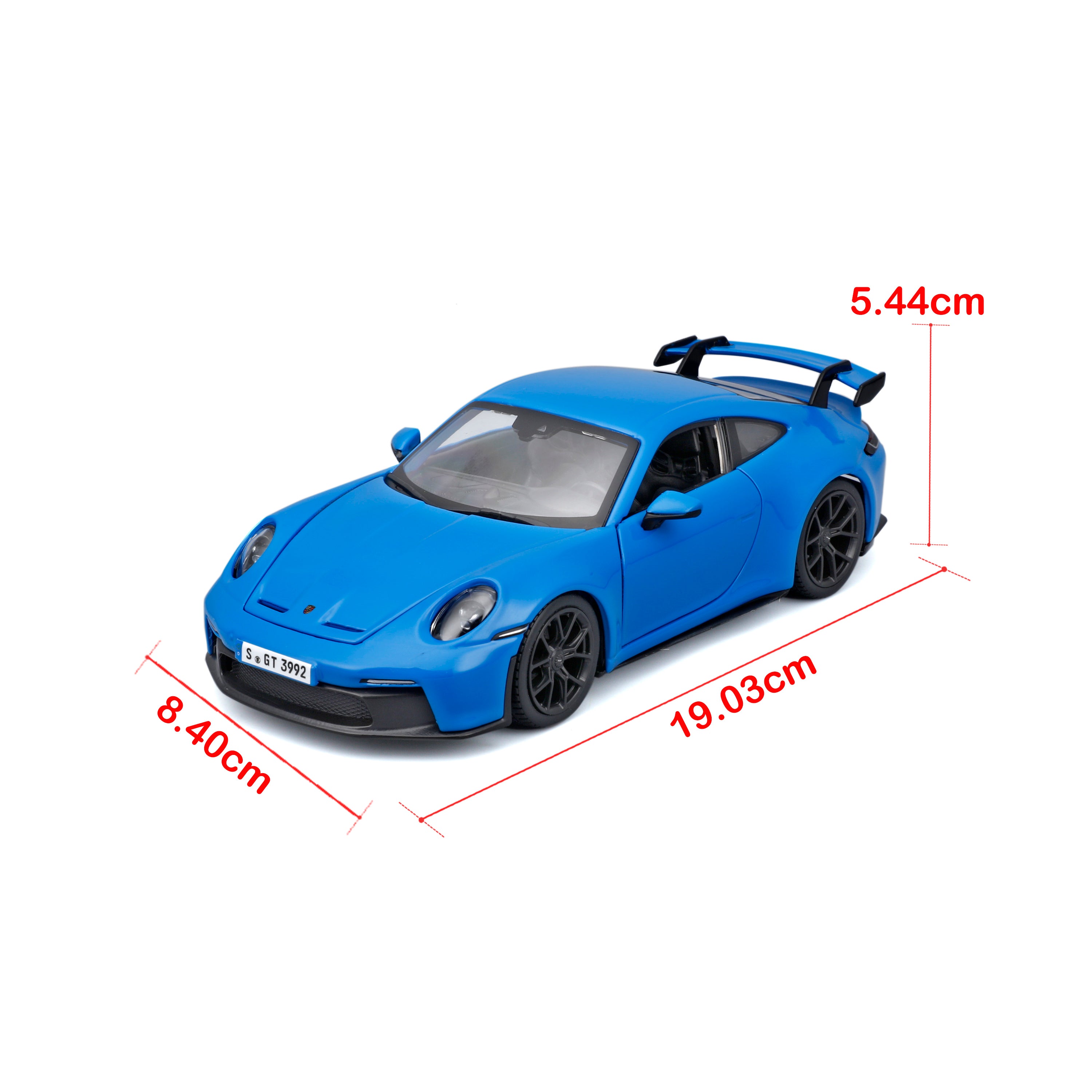 bburago-porsche-911-gt3-model-kit-scala-1-24-28-pezzi-blu image 7