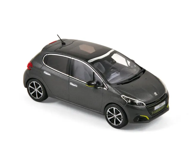 norev-peugeot-208-2015-argento-ghiaccio-opaco-1-43 image 1