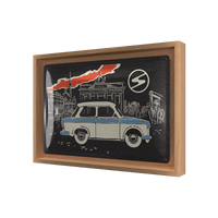 nostalgic-art-trabant-berlin-black-targa-in-metallo-20x30-cm image 7