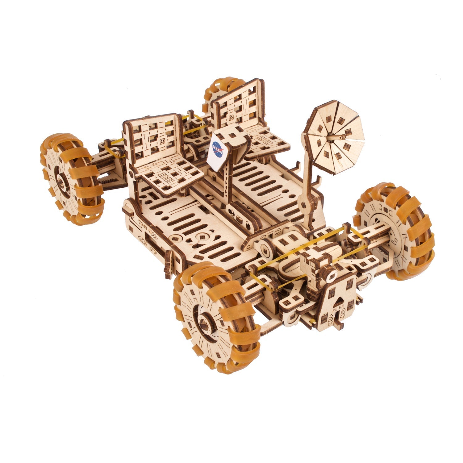 ugears-nasa-lunar-rover-rover-lunare-apollo-in-legno-da-costruire image 3