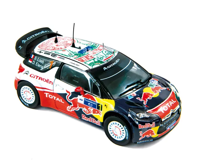 norev-citro-n-ds3-wrc-2011-rally-messico-vincitore-loeb-elena-modellino-1-43 image 1
