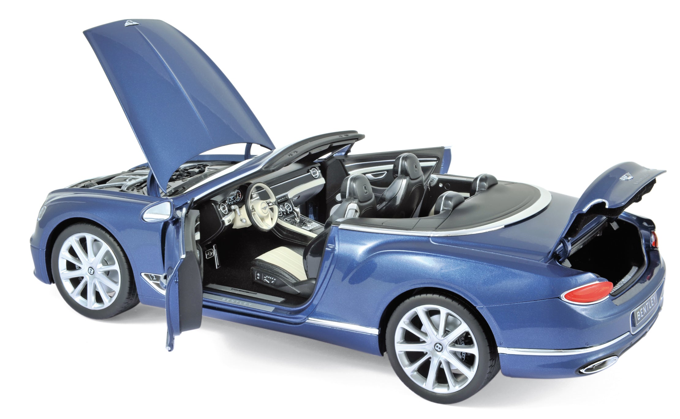 norev-bentley-continental-gtc-2019-bleu-cristal-modellino-auto-1-18 image 2