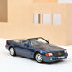 norev-mercedes-benz-500-sl-1989-blu-metallizzato-1-18-modellino image 2