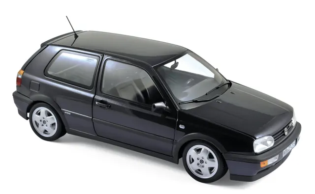norev-vw-golf-vr6-1996-viola-metallizzato-modellino-auto-1-18 image 1