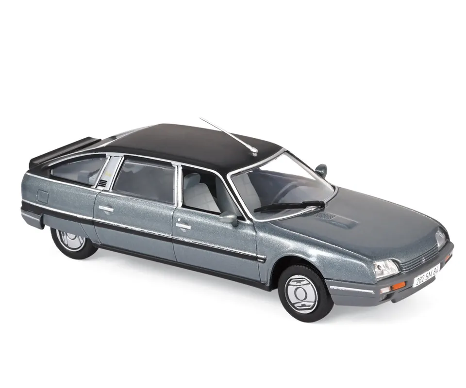 norev-citro-n-cx-turbo-2-prestige-1986-modellino-auto-1-43-grigio-renard image 1