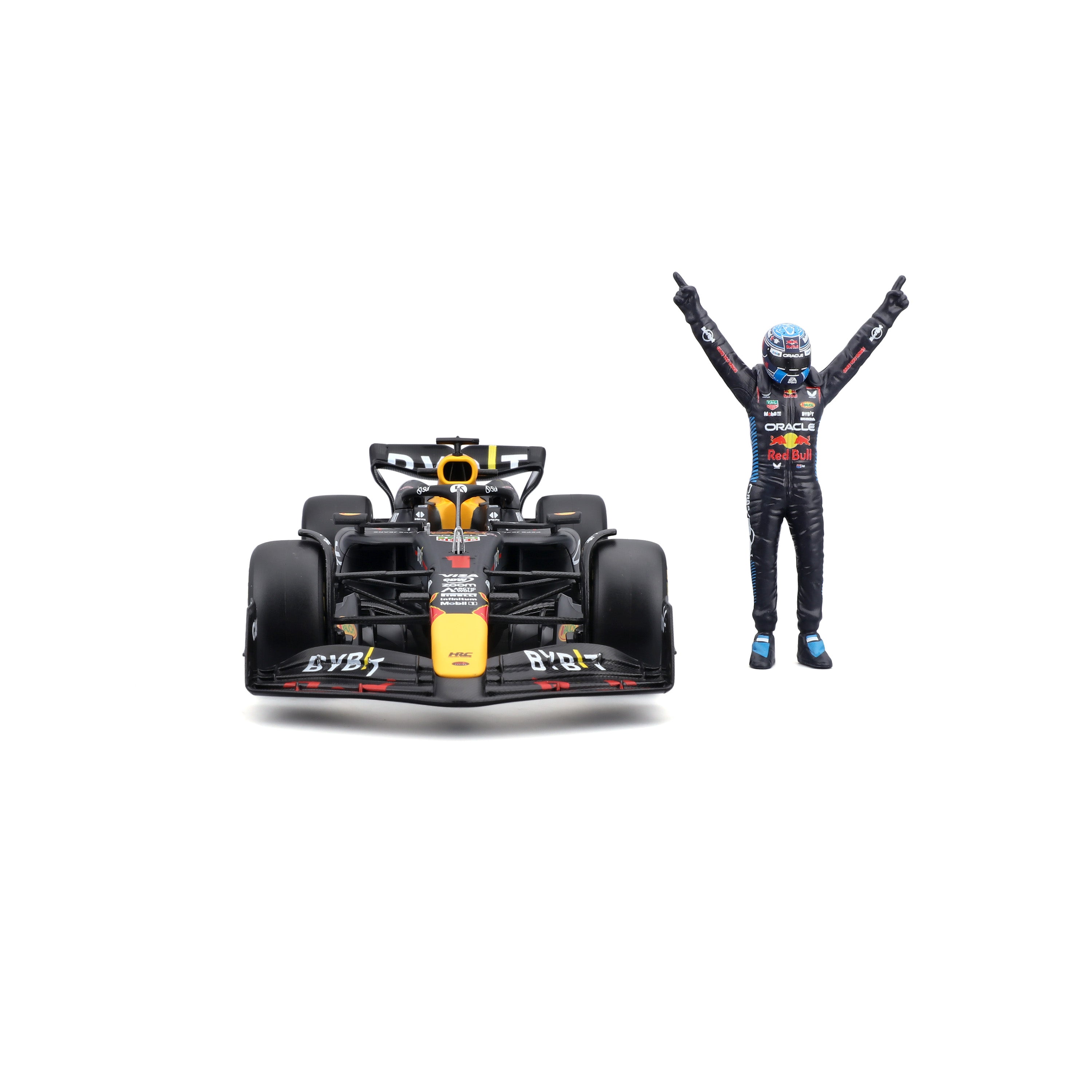 bburago-f1-red-bull-racing-rb20-2024-1-verstappen-1-24-con-pilota-die-cast image 3