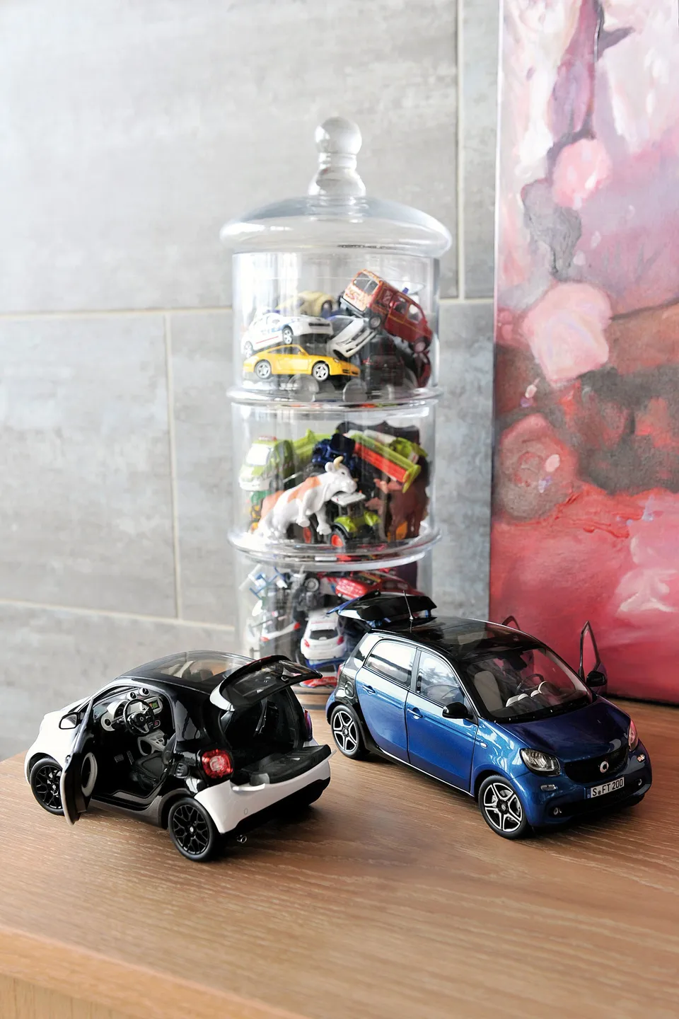 norev-smart-forfour-2015-black-blue-1-18 image 1