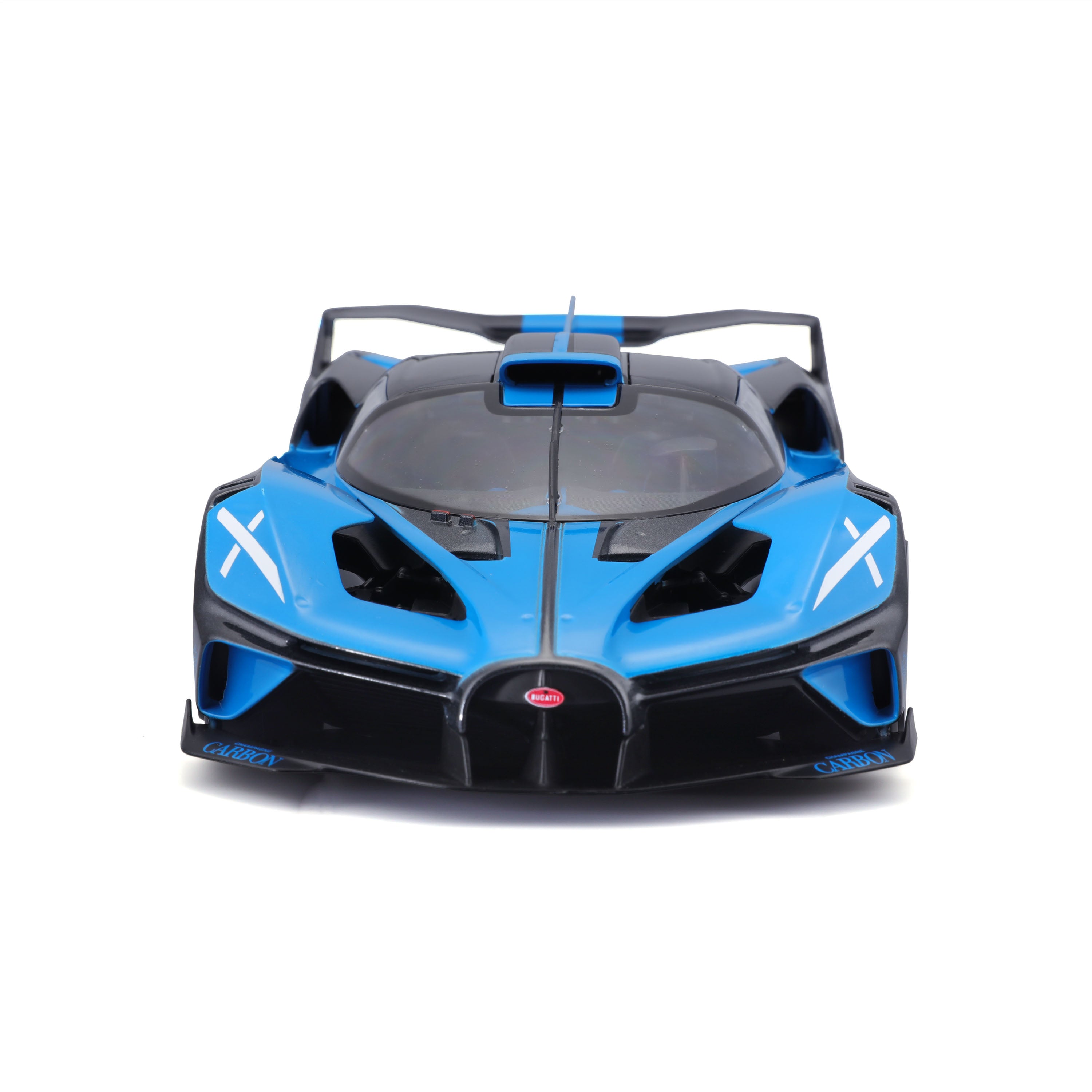 bburago-bugatti-bolide-scala-1-18-blu-e-nero image 5