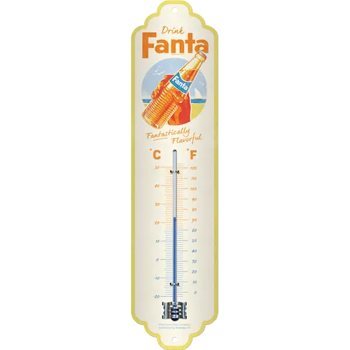 nostalgic-art-fanta-bottle-beach-termometro-in-metallo-6-5-x-28-cm image 1