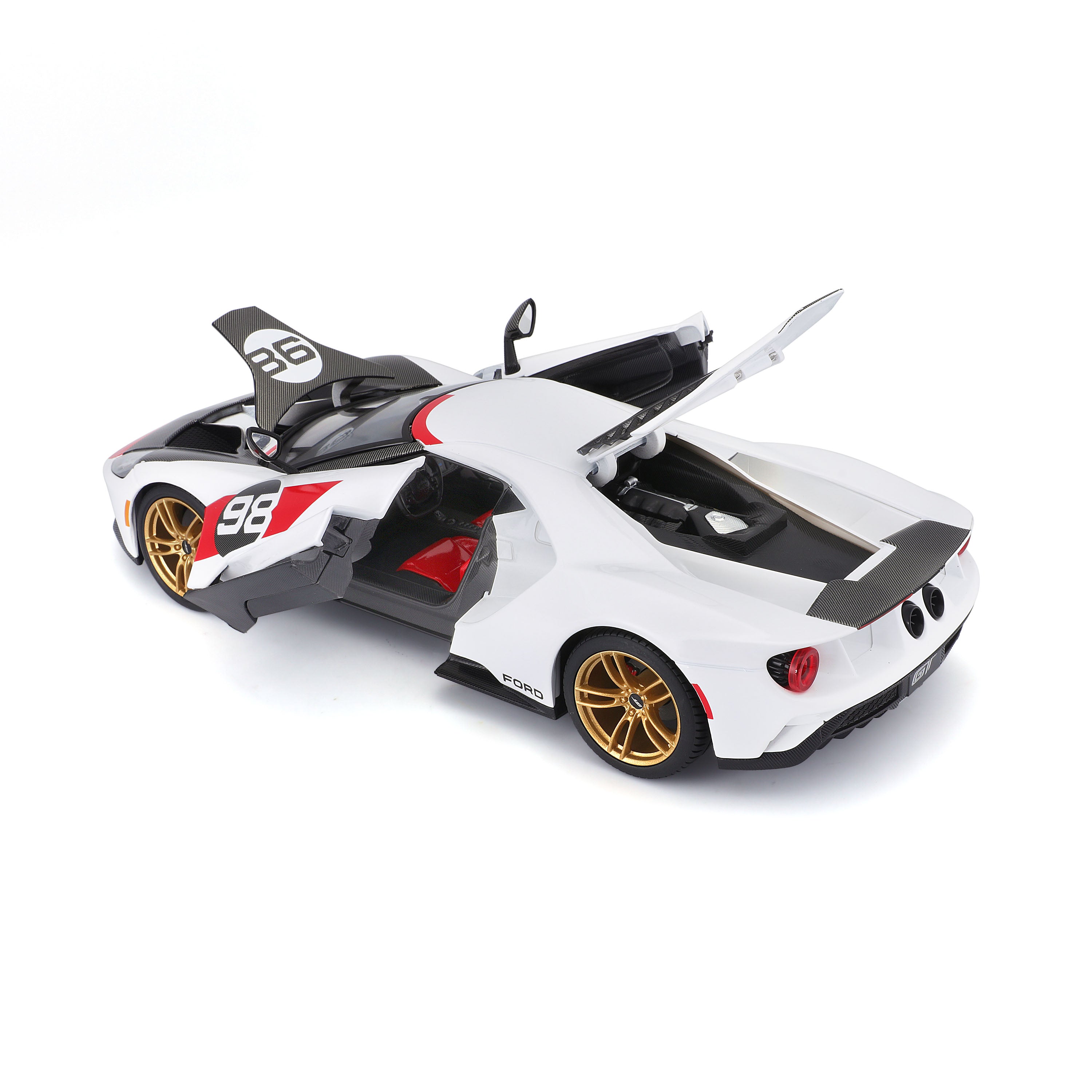 bburago-ford-gt-2021-heritage-edition-1-18-modellino-diecast-n-98 image 8