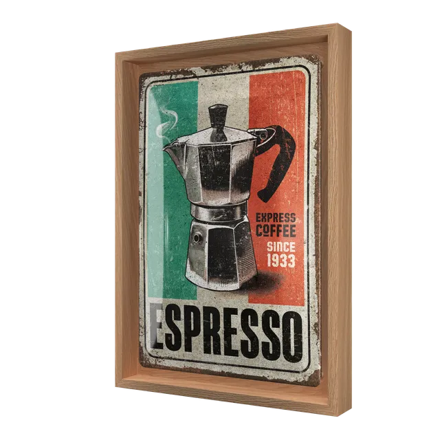 nostalgic-art-espresso-n-frame-m-edition-cornice-rovere-24x33-5-cm-con-supporto- image 1