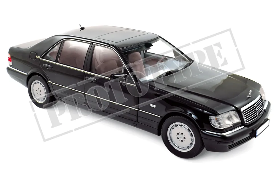 norev-mercedes-benz-s600-1997-modellino-auto-1-18-noir image 1