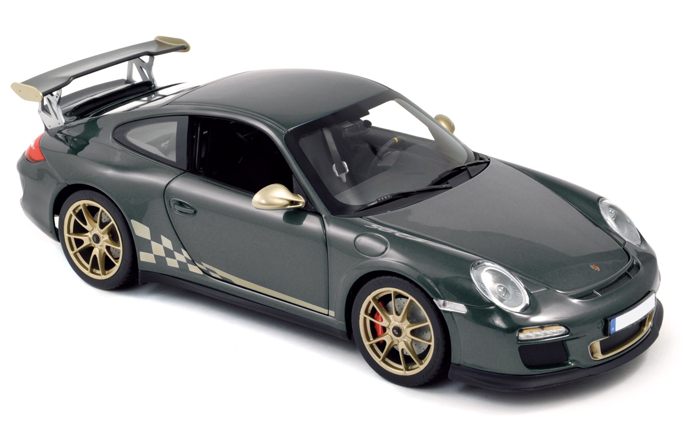 norev-porsche-911-gt3-rs-2010-grigio-scuro-modellino-1-18 image 1