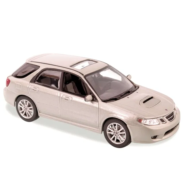 norev-saab-9-2-2004-modellino-auto-1-43-argento-desert image 1