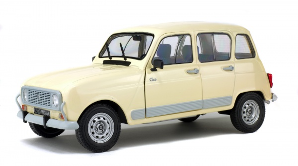 solido-renault-4l-clan-beige-modellino-auto-1978-scala-1-18 image 1