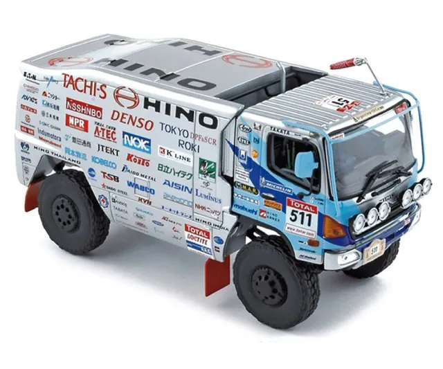 norev-hino-ranger-dakar-2011-n-513-modellino-camion-1-43-rally image 1