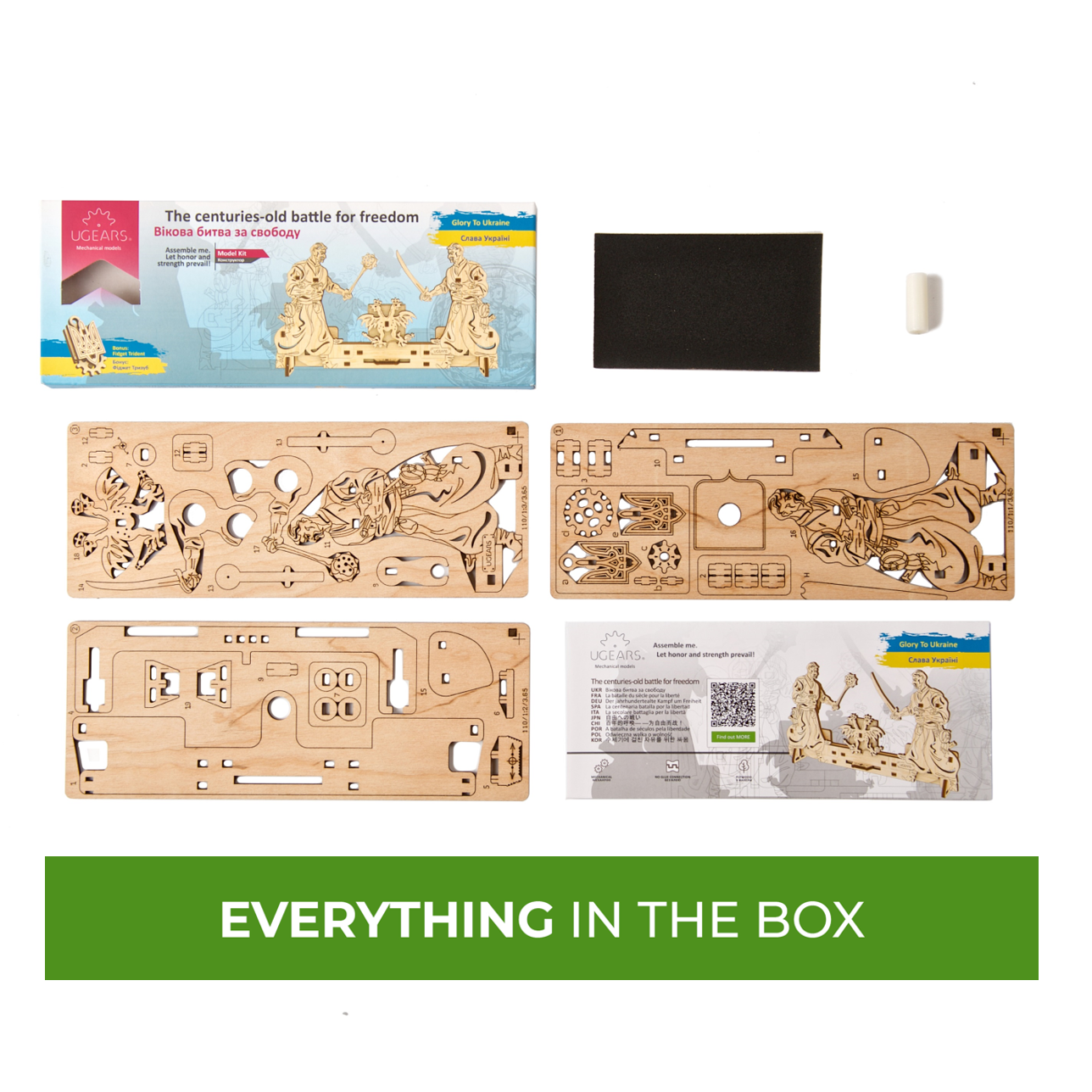 ugears-the-centuries-old-battle-for-freedom-puzzle-3d-in-legno image 5