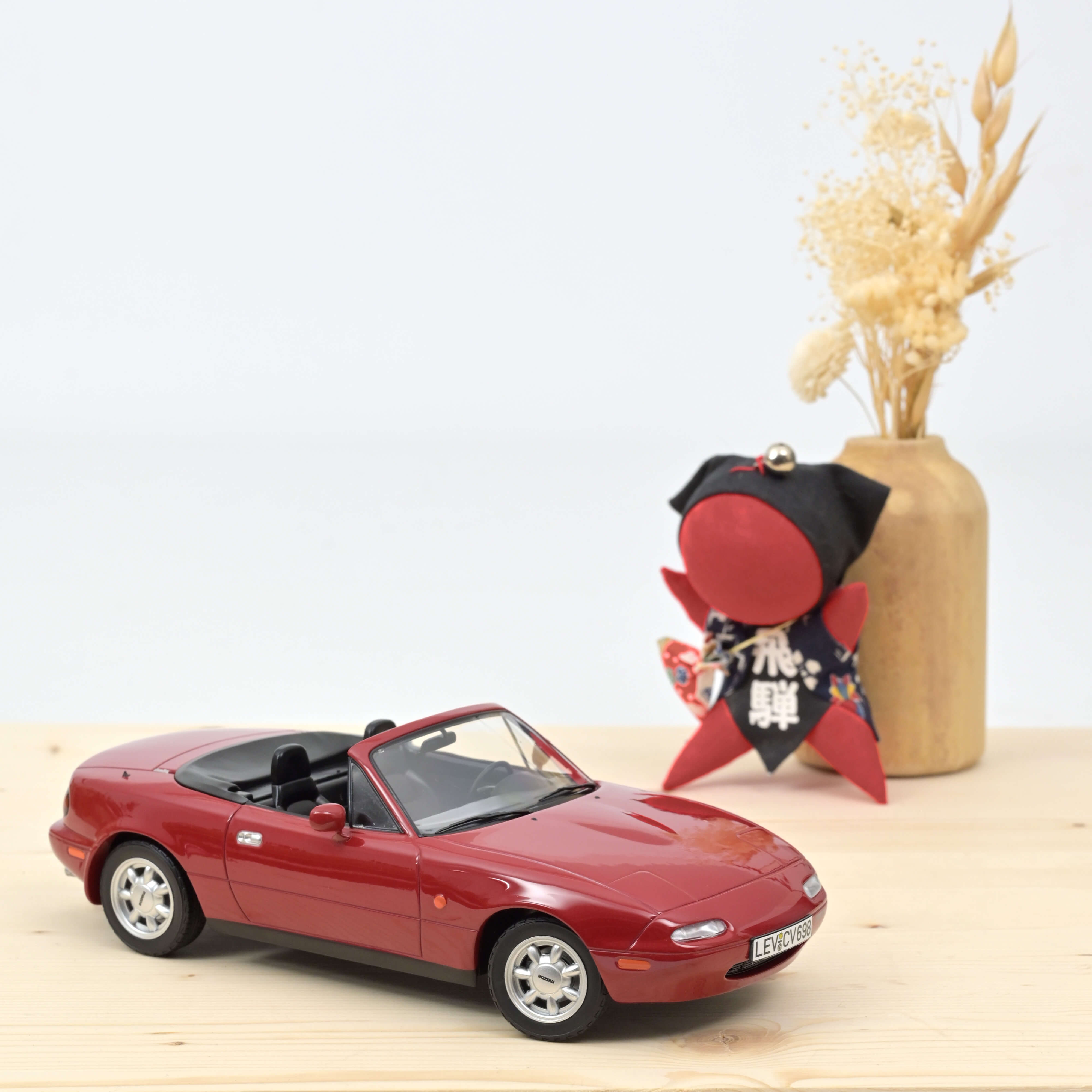 norev-mazda-mx-5-1989-rossa-1-18 image 2