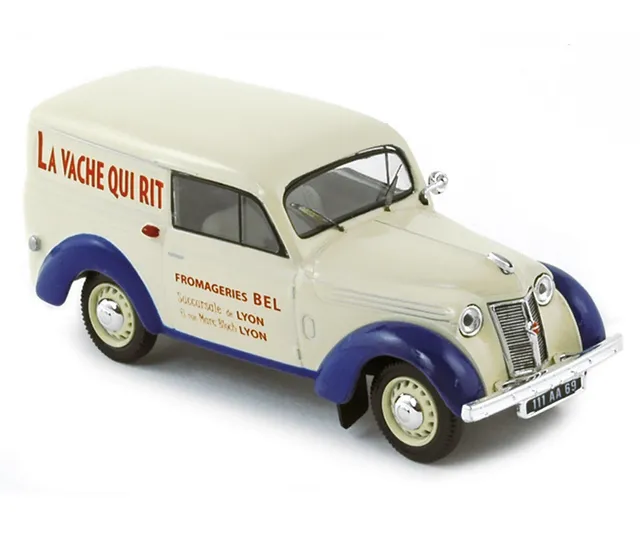 norev-renault-juvaquatre-1952-la-vache-qui-rit-modellino-1-43 image 1