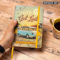 nostalgic-art-vw-bulli-let-s-get-lost-quaderno-a5-128-pagine-copertina-rigida image 2