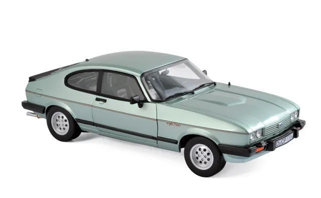 norev-ford-capri-mk-iii-2-8-injection-1982-verde-crystal-metallizzato-1-43-model image 1