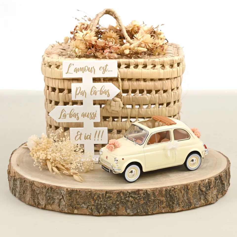norev-fiat-500-l-1968-blanc-ivoire-just-wedding-1-18-auto-matrimonio image 1