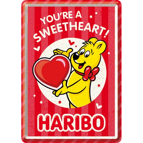 nostalgic-art-haribo-sweetheart-card-in-metallo-10x14-cm-2 image 1