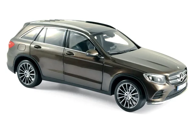 norev-mercedes-benz-glc-2015-marron-m-tallis-1-18-modellino-die-cast image 1
