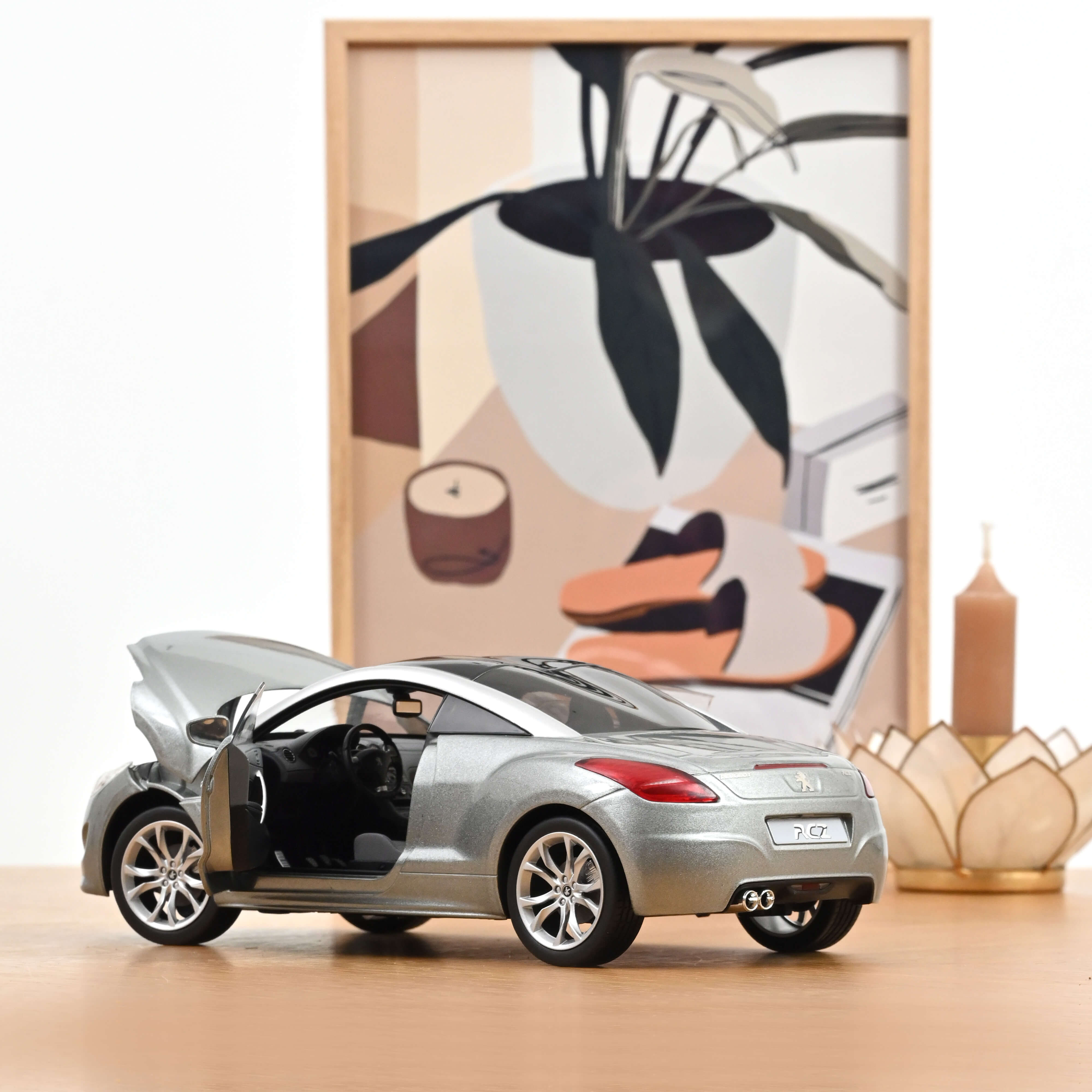 norev-peugeot-rcz-2010-gris-sidobre-1-18-modellino-auto-coup image 2