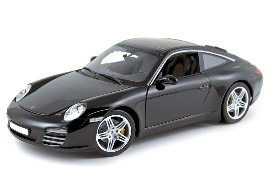 norev-porsche-911-carrera-4s-targa-nera-modellino-auto-1-18 image 1
