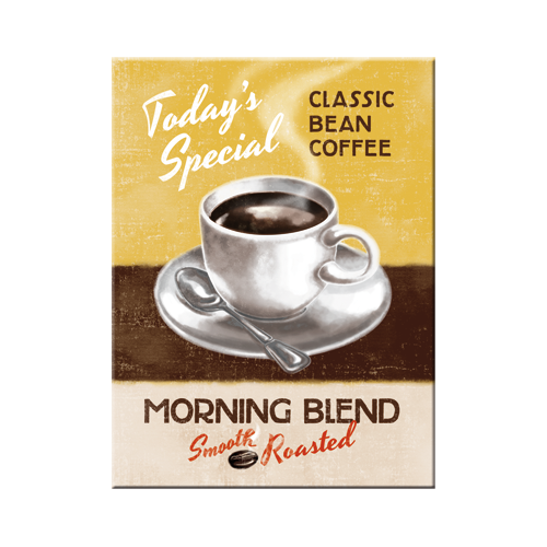 nostalgic-art-morning-blend-calamita-da-frigo-6x8-cm image 1