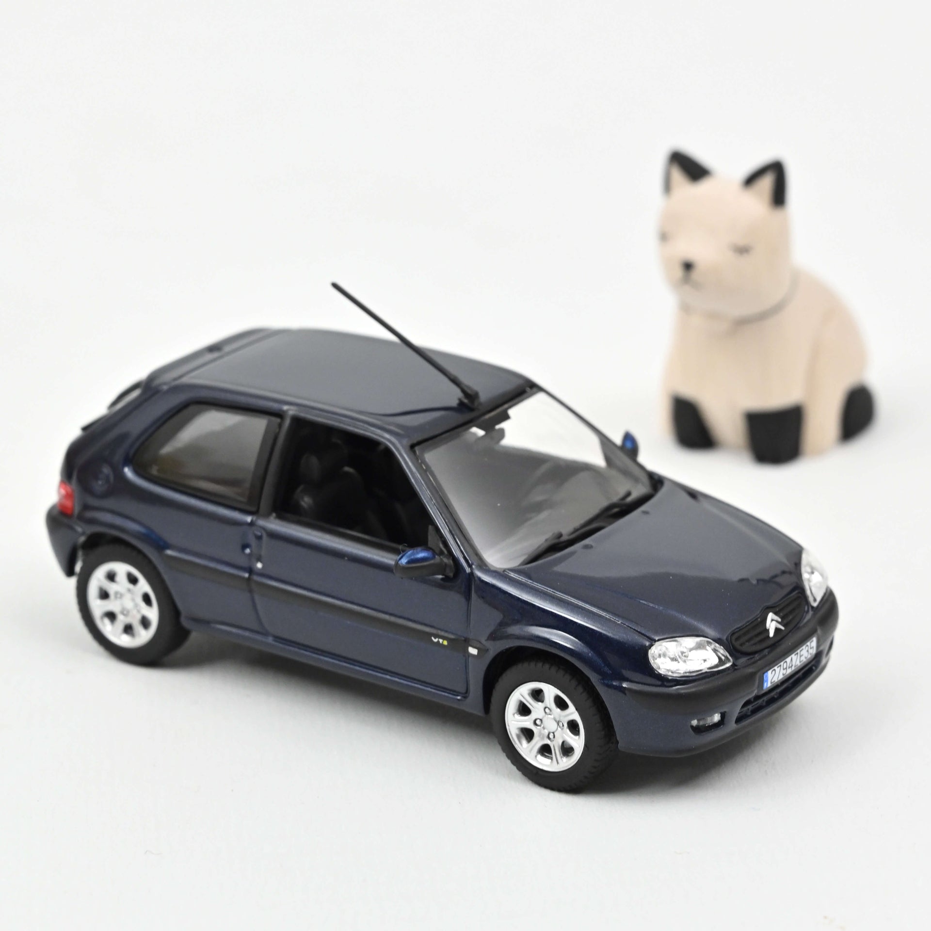 norev-citro-n-saxo-vts-2000-mauritius-blue-modellino-auto-1-43 image 1
