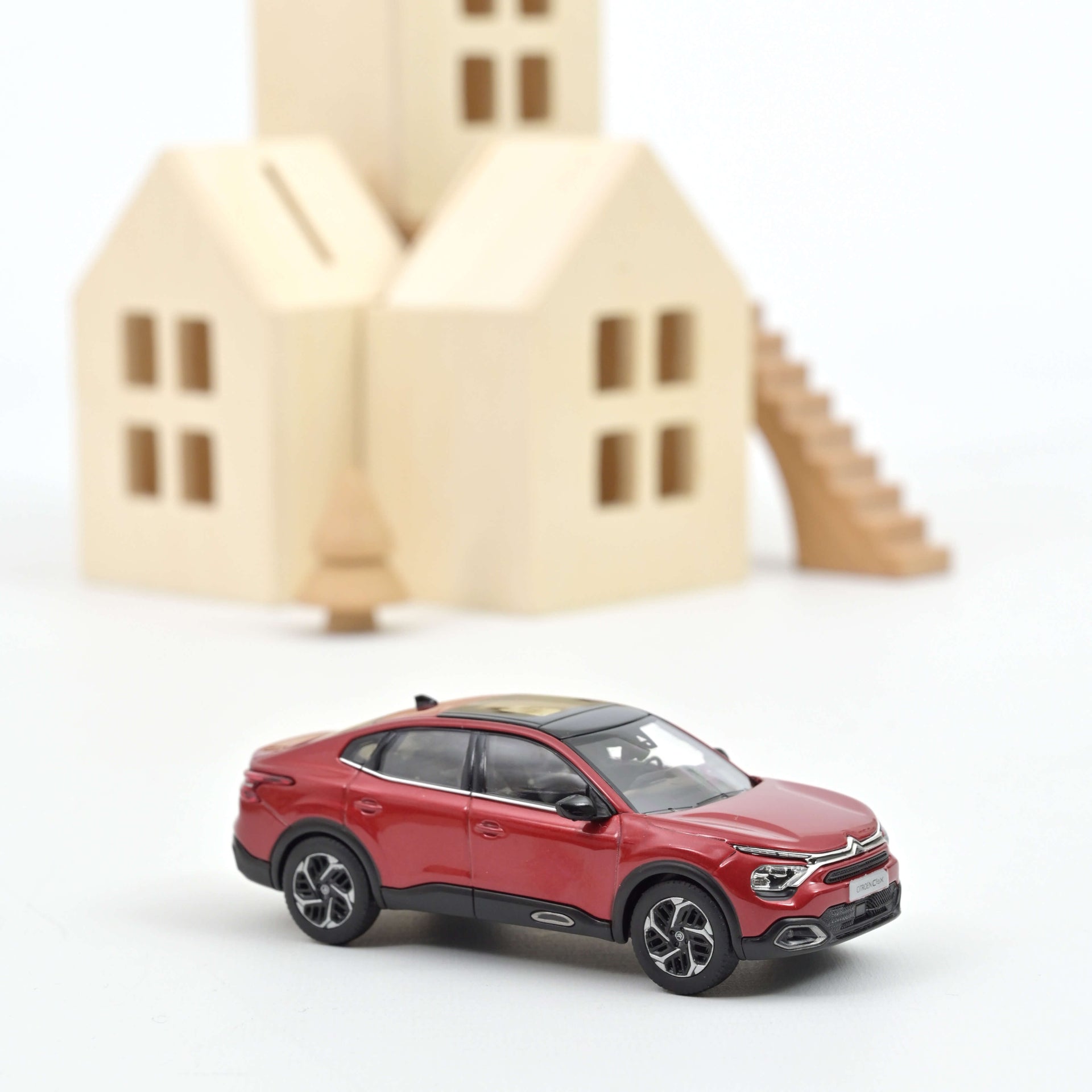 norev-citro-n-c4-x-2023-modellino-auto-die-cast-1-43-rosso-elixir image 1