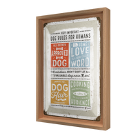nostalgic-art-pfotenschild-dog-rules-targa-in-metallo-20x30-cm image 6