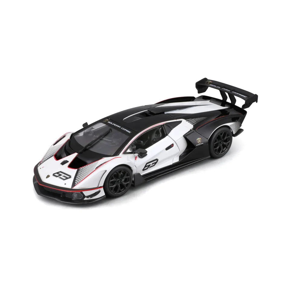 bburago-lamborghini-essenza-scv12-1-24-die-cast-bianco-e-nero image 1