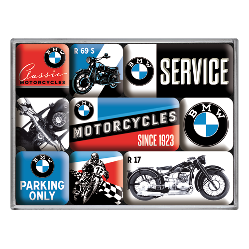 nostalgic-art-bmw-motorcycles-set-magneti image 1