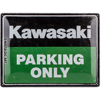 nostalgic-art-kawasaki-parking-only-green-targa-in-metallo-30x40-cm-2 image 2