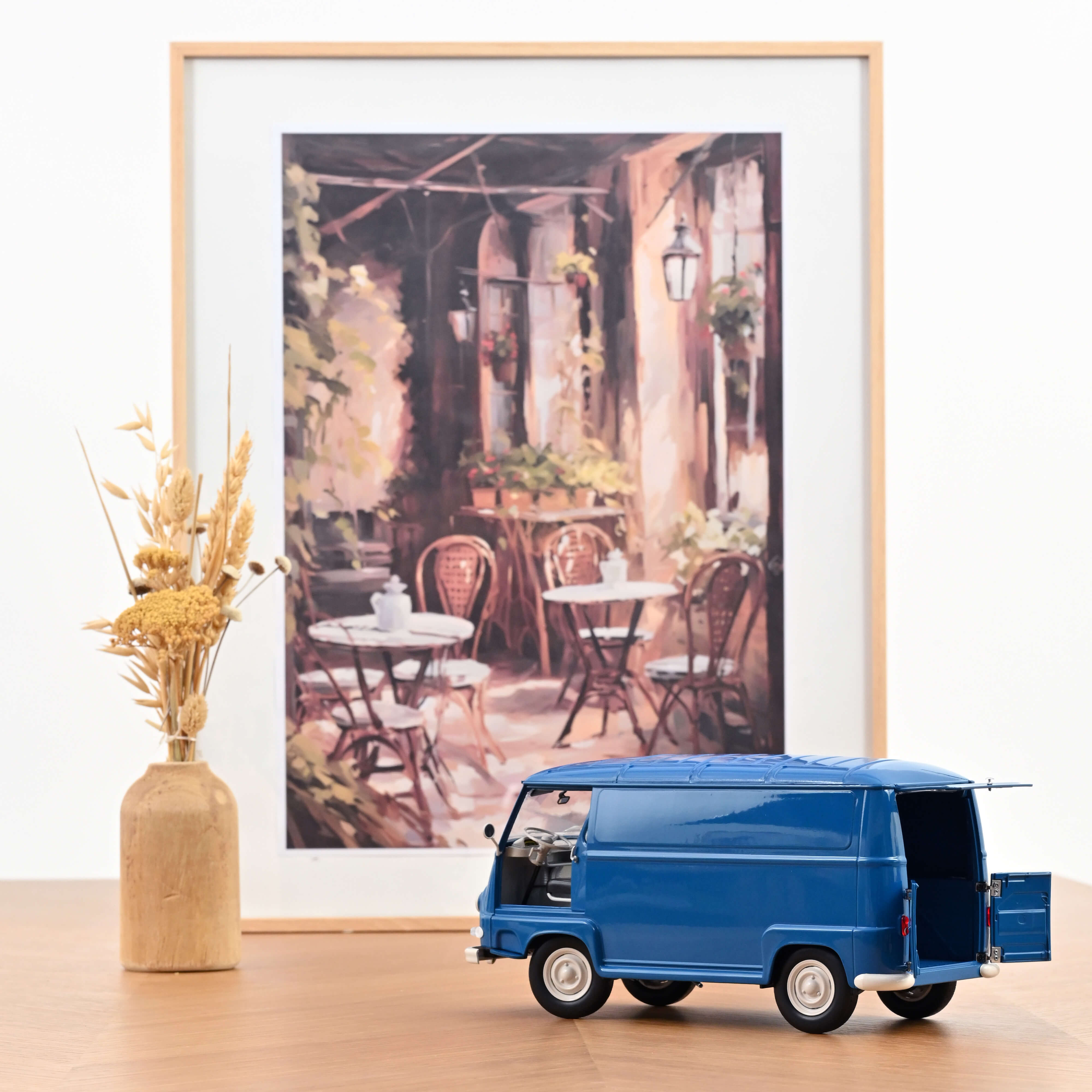 norev-renault-estafette-1967-bleu-saviem-modellino-1-18 image 2