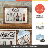 nostalgic-art-coca-cola-bottle-timeline-metal-card-10x14-cm image 3