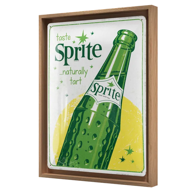 nostalgic-art-sprite-bottle-special-edition-cornice-n-frame-l-33-5x44-cm image 1