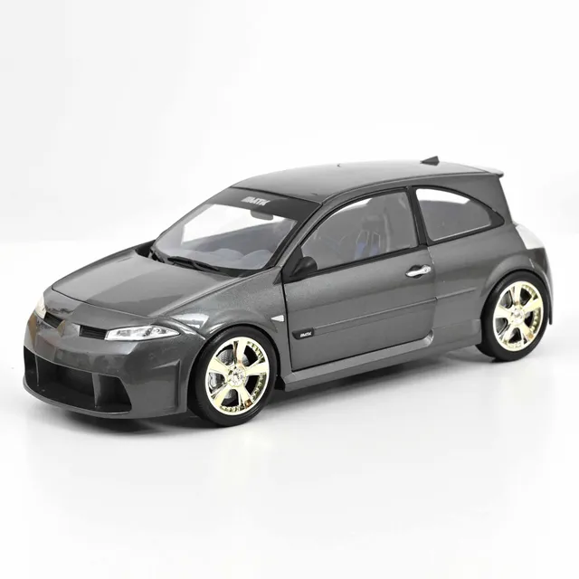 norev-renault-megane-mtk-2004-hologram-grey-modellino-auto-1-18 image 1