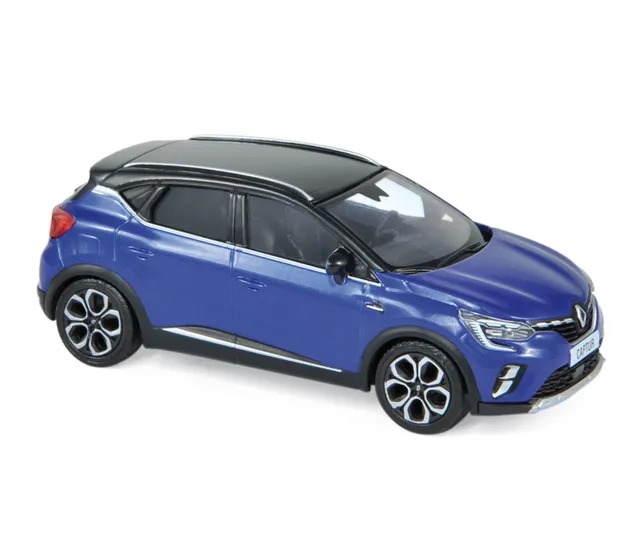 norev-renault-captur-2020-modellino-auto-1-43-blu-nero image 1