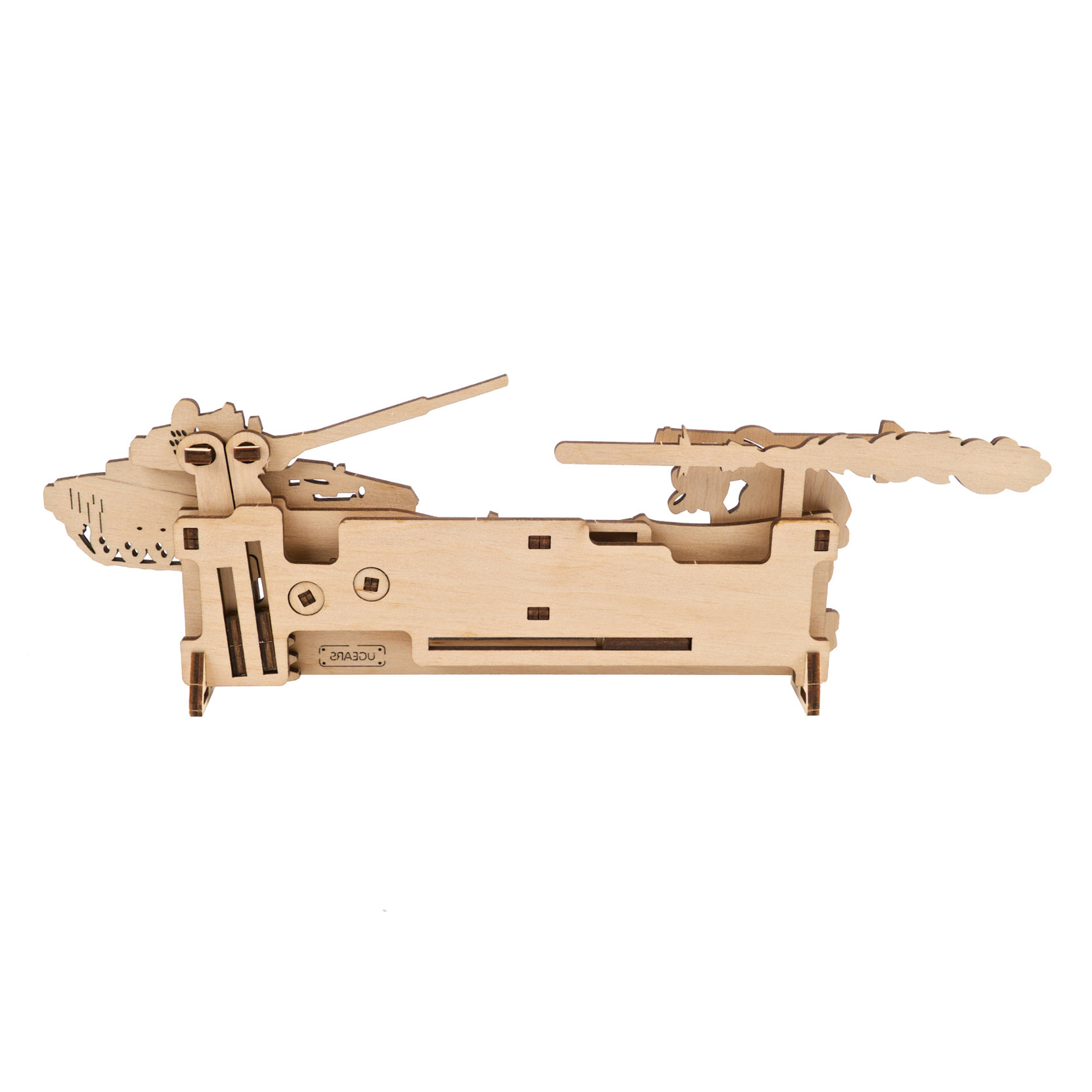 ugears-fire-and-forget-mini-modello-meccanico-in-legno-age-of-bravery image 3