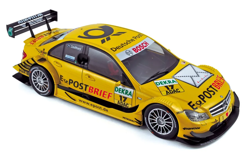 norev-mercedes-benz-classe-c-dtm-2011-n-17-coulthard-1-18-modellino-da-corsa image 1