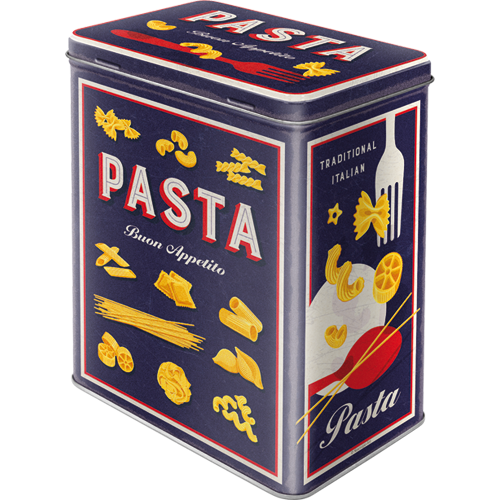 nostalgic-art-pasta-variety-scatola-metallo-l-10x14x20-cm-3-litri image 1