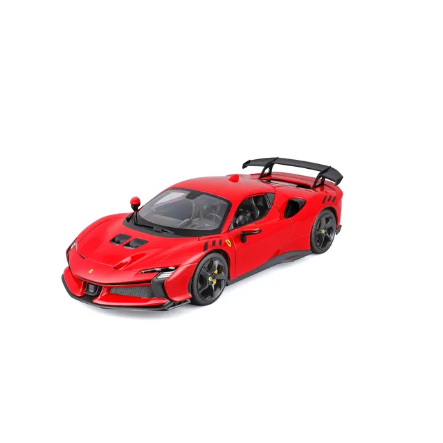 bburago-ferrari-sf90-xx-stradale-2024-rosso-corsa-scala-1-18-modellino-signature image 1