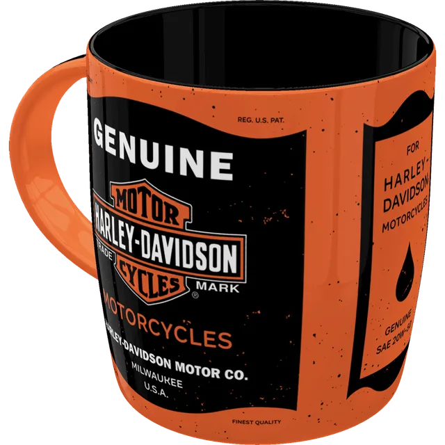 nostalgic-art-harley-davidson-genuine-motorcycles-tazza-in-ceramica-330-ml image 1