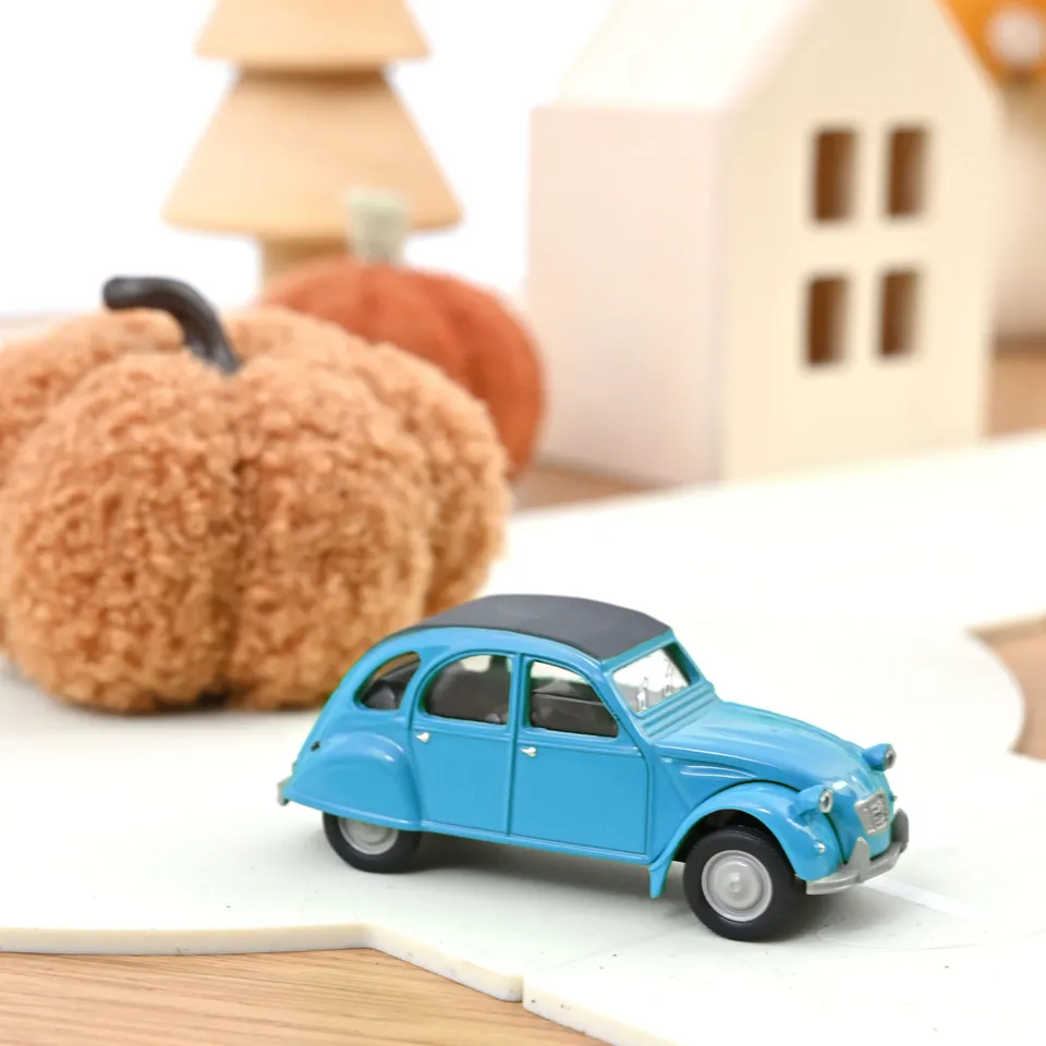 norev-citro-n-2cv-1976-blu-p-trel-1-54-modellino-auto-minijet image 1