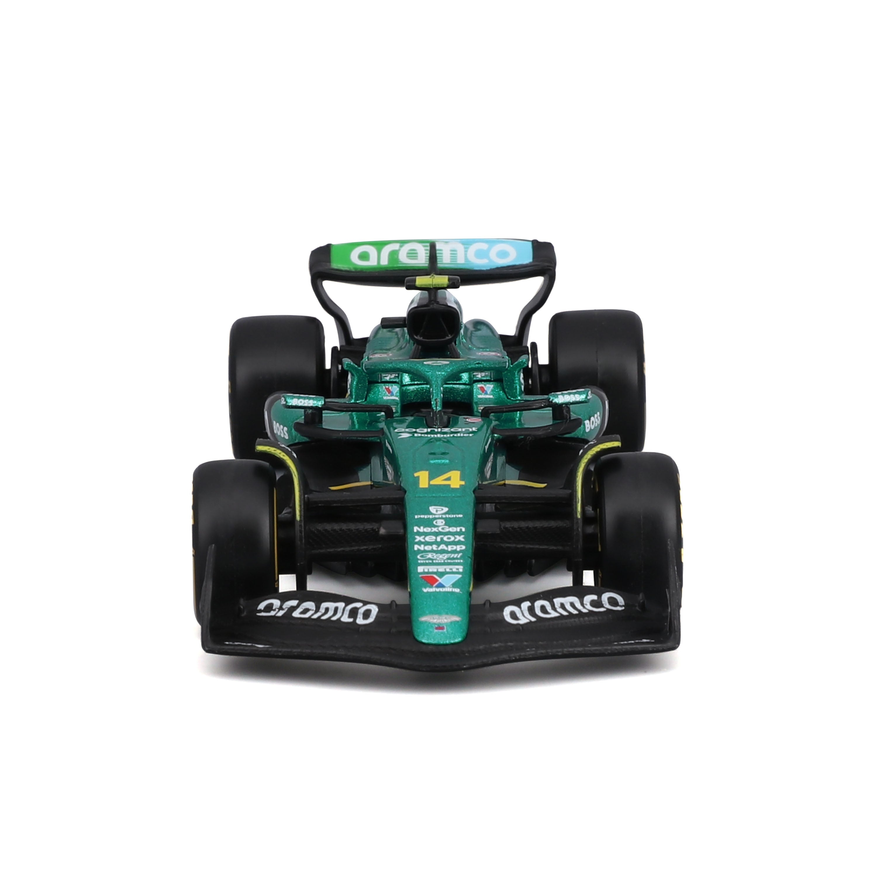 bburago-f1-aston-martin-amr25-2025-14-alonso-modellino-auto-1-43 image 3