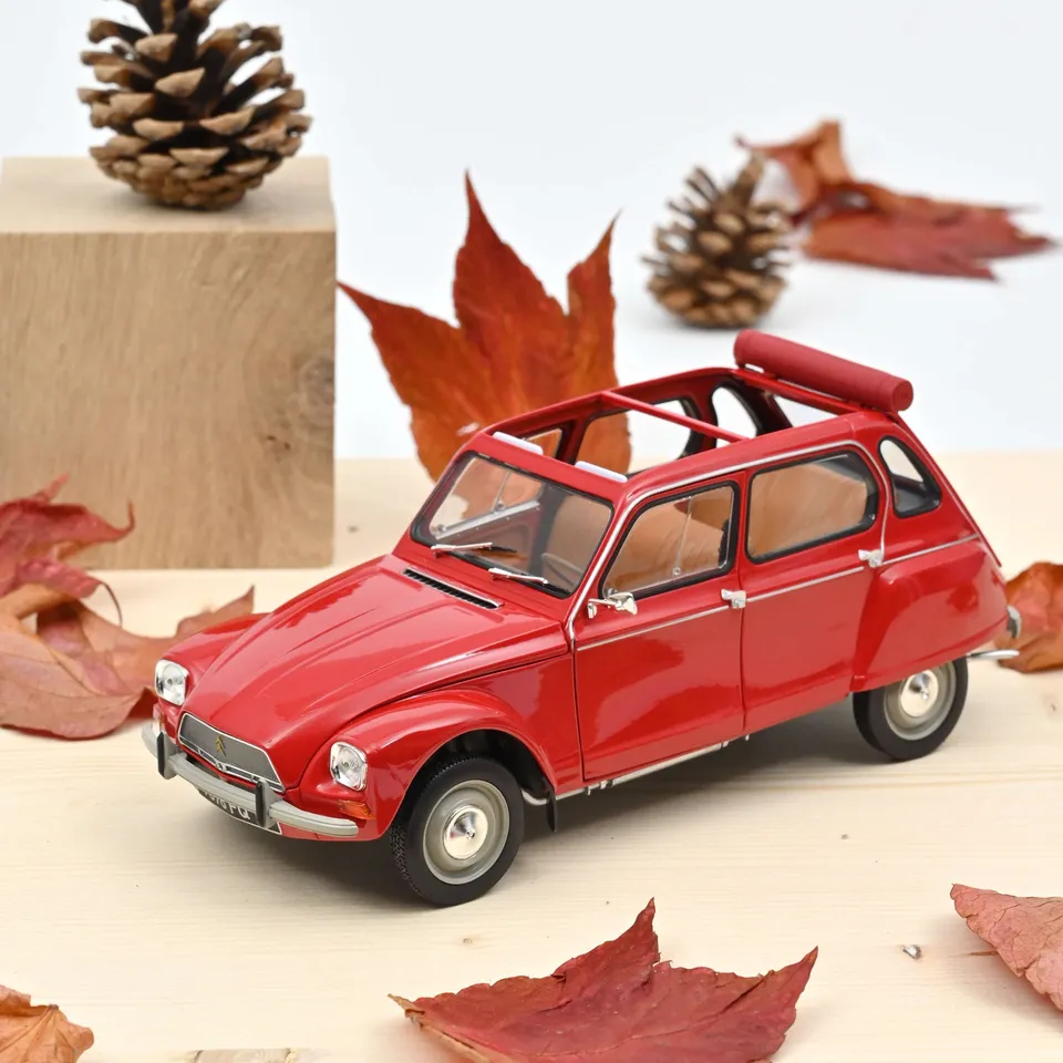 norev-citro-n-dyane-1974-rio-red-1-18-modellino-die-cast image 1